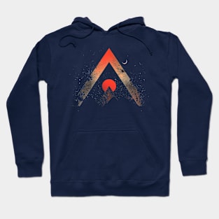 Minimalist star triangle Hoodie